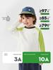 2026 New Boys' Pure Cotton Long-Sleeve T-shirt for Spring/Autumn - Baby Toddler Kids Base Layer