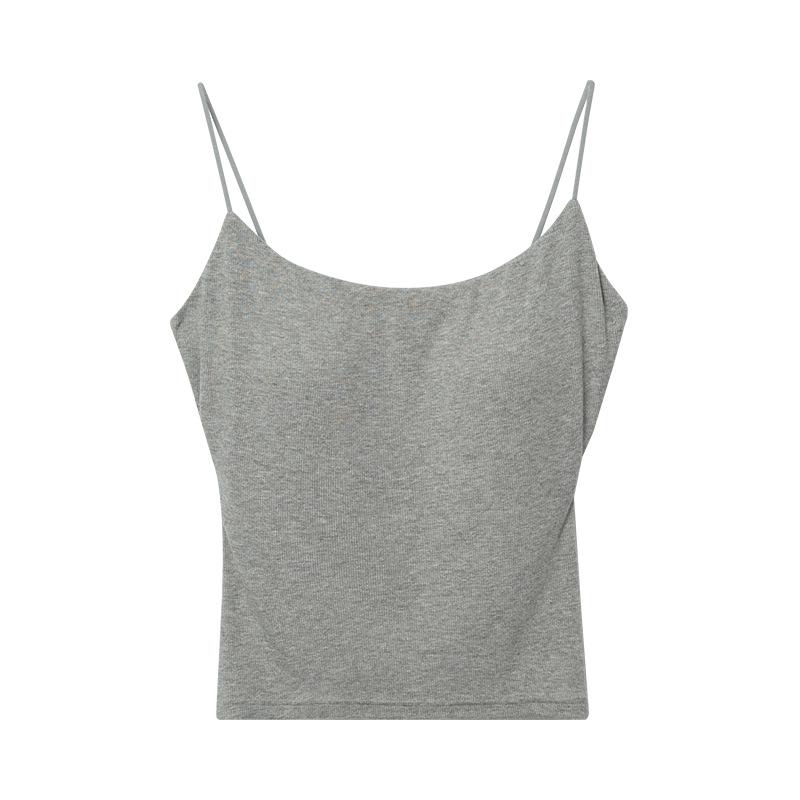 

Облегающий топ на тонких бретельках: Мягкий, эластичный и стильный для весны и лета Large