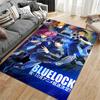 "Blue Lock Soccer Anime Design" suitable as a non-slip mat for the living room or bedroom sofa
