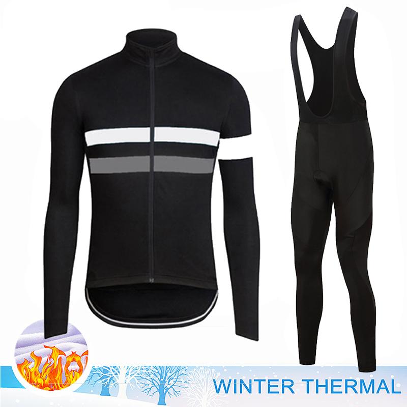 2026 Winter Velvet Warm Thermal Fleece Cycling Jersey Set Men MTB Bicycle Clothes Wear Ropa Ciclismo Racing Team Bike Outoddr Warm Clothing