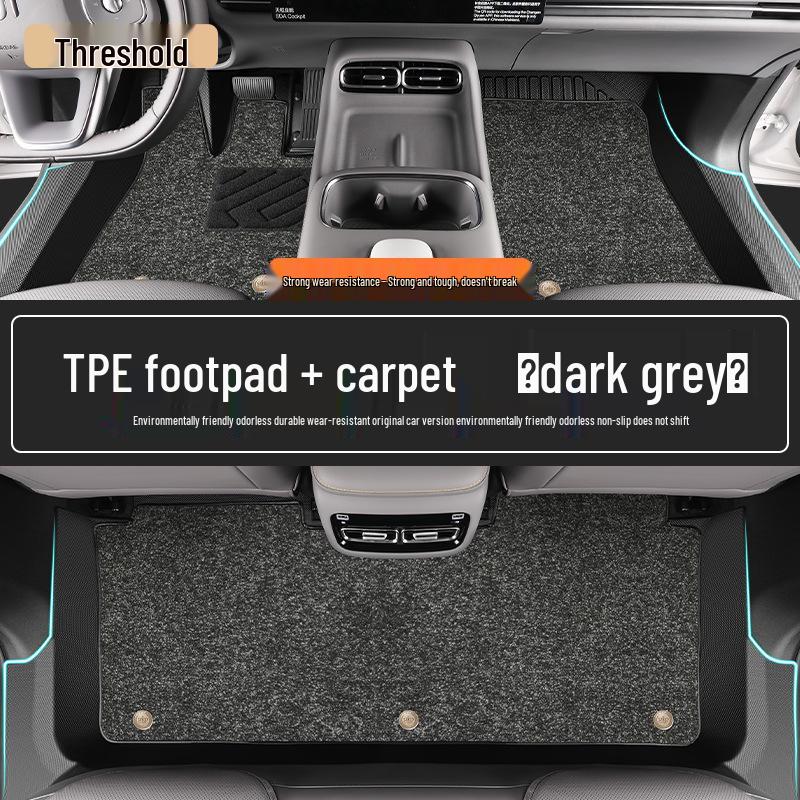 Zeekr X 2026 Full Coverage TPE Car Floor Mats - Custom Fit Carpet Accessories