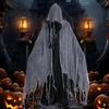 Halloween Hooded Cloak Medieval Renaissance Cape Witch Cloak Cosplay Costume Adult Ghost Cloak For Vampire Gathering