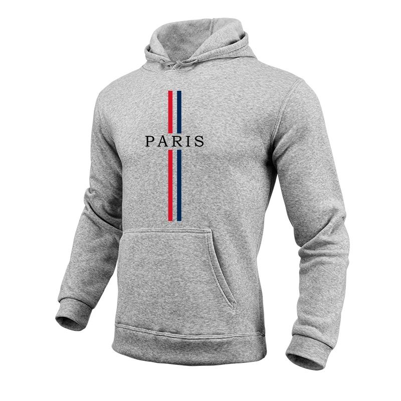Einfaches gestreiftes American Letter Hoodie Sweatshirt hochwertig bequem und modisch mit roten Streifen Streetwear Herren