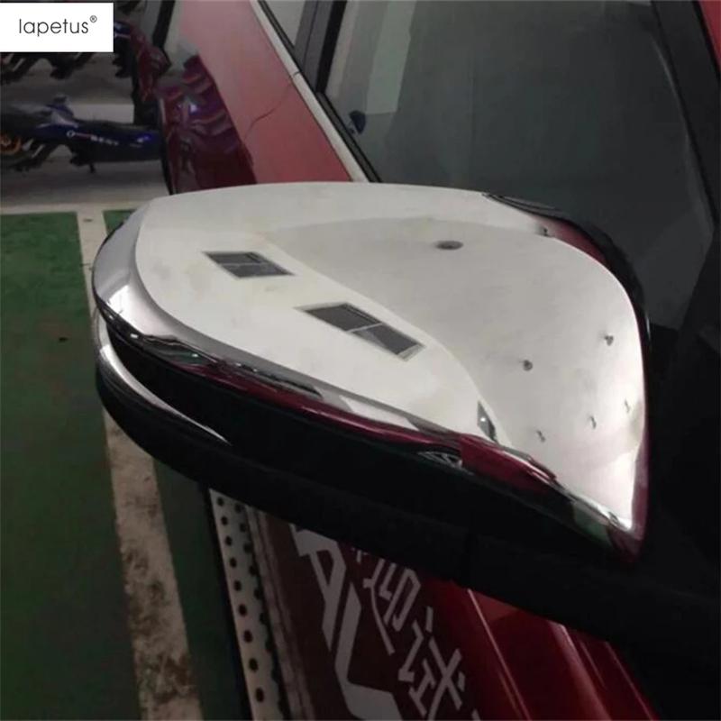 Ozdobna Nakładka na Lusterko Boczne Tylne Drzwi Samochodu Listwa Akcesoria ABS Chromowane Do Toyota Rav4 Rav 4 2014 2015 2016 2017 2018