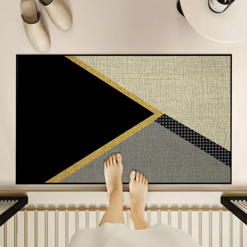 

Коврик для входной двери, коврик для ног, впитывающий воду и противоскользящий, для входной двери, ванной комнаты, прихожей, кухни, ковер 40 * 60Cm