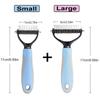Multifunction Pet Deshedding Brush Dog Hair Remover Pet Fur Knot Cutter Puppy Cat Comb Brushes Dogs Grooming Shedding Supplies
