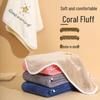 Quick-Drying Absorbent Coral Fleece Towel: Soft, Lint-Free Bath, Face, and Hair Towel