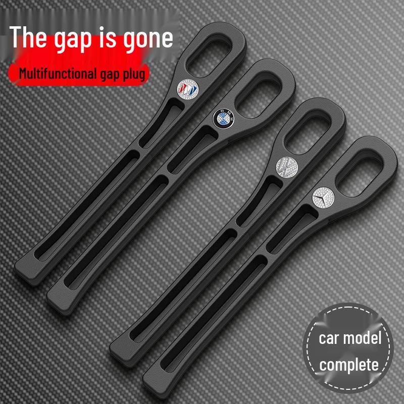 

Полоски для заполнения щелей в автомобильных сиденьях: Герметичное хранение и внутренняя отделка Black Pair with Logo - BMW