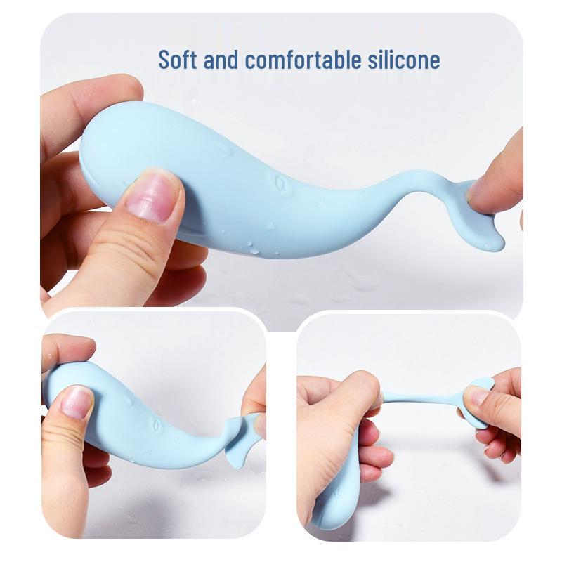 Long Love Little Whale Wearable Vibrator with App Remote Control - Adult Toy for Girls