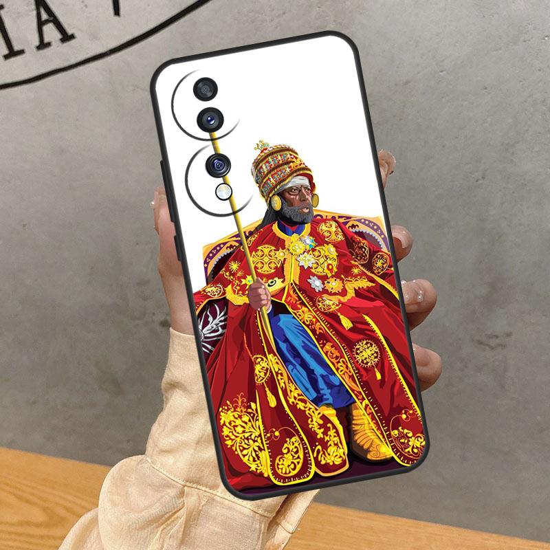 

Emperor Menelik II of Ethiopia Case For Honor Magic 8 Pro 5 6 7 Lite 90 70 50 400 200 X8c X8b X9a X9b X9c X9d Win RT Cover Honor Magic6 Pro