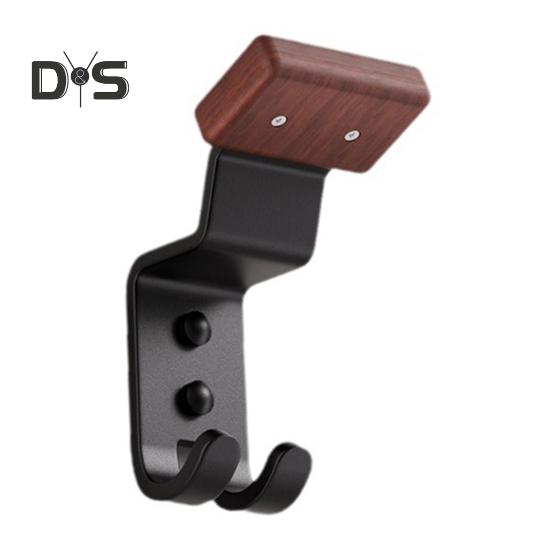 

1/2 шт. настенная стойка для шлема мотоцикла с двойным крючком прочная конструкция простая установка держатель для шлема дисплей стенд 1pc