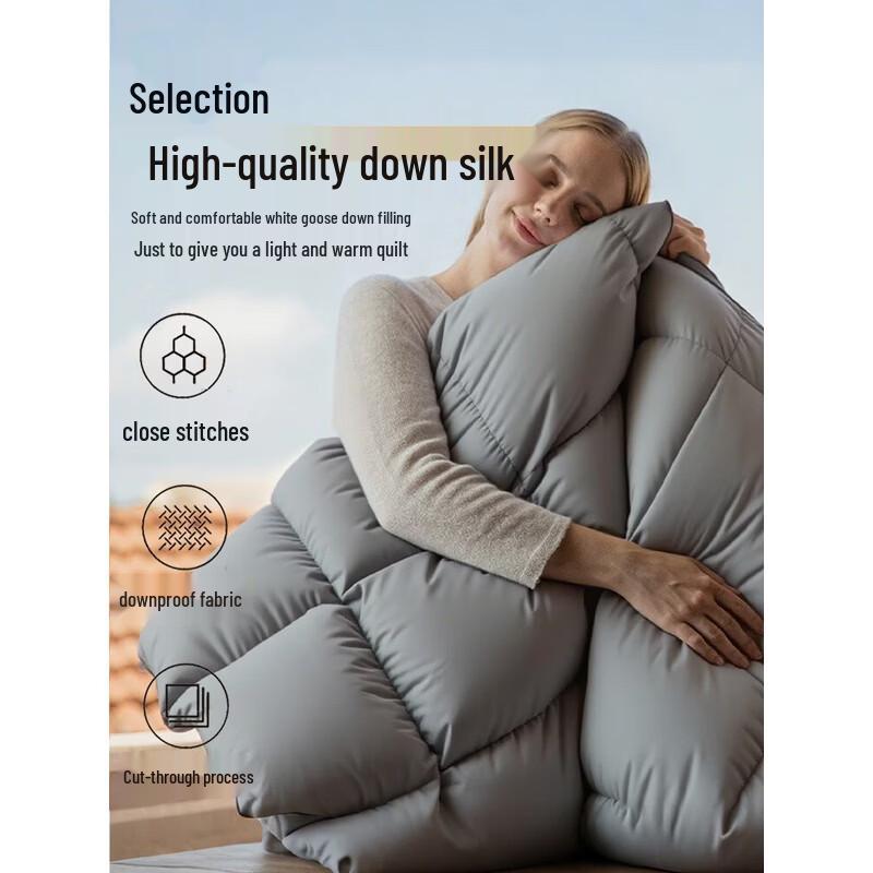 Muji 100% White Goose Down Winter Quilt