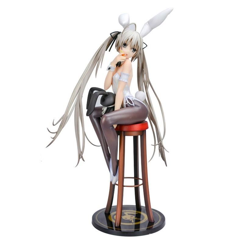 15CM Yosuga No Sora Anime Figure Kasugano Sora Sexy Bunny Girl PVC Action Figure Host Computer Chassis Decor Car Ornaments Toys