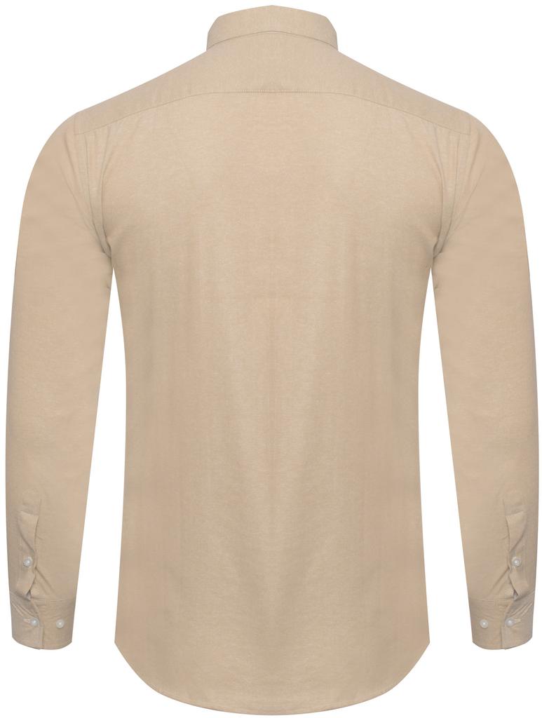 MEN'S SHIRT 88896 BEIGE XL
