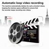 DVR para automóvil HD 1080P con 3 lentes para tablero de instrumentos, cámara de tres vías, grabadora de video, videocámara para tablero de instrumentos, pantalla IPS de 2.0 pulgadas y cámara trasera