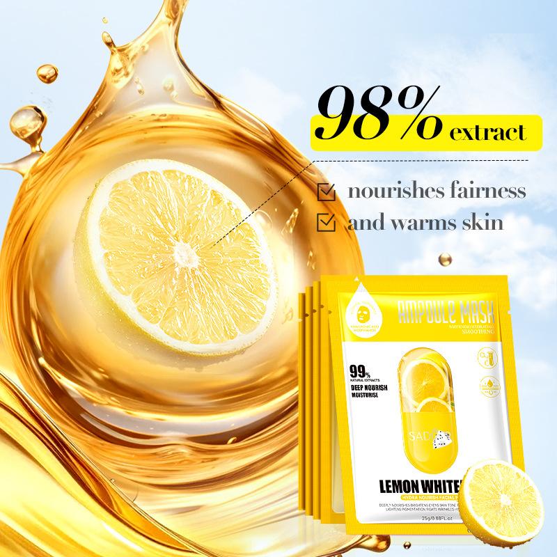 3pcs Fruit Series Nourishing Mask 25g Hydrating Moisturizing Moisturizing Mask Skin Care Products