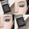 Purple Iris Flower! Colorful Single-Color Eyeshadow, Matte Single Blue Highlighter, Sparkling Pink Base, White and Green