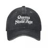 Queens Of Stone Age Baseballová čepice Americká Unisex Pánská Sluneční Kšiltovka Trucker Jaro Vintage Běžecká Hippie Baseballové čepice
