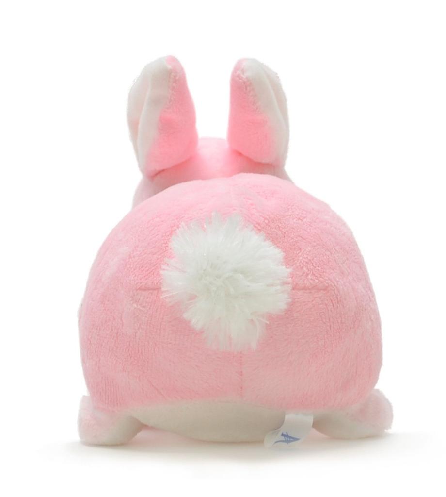 AQUA Plush Toy Farm Mochi Mochi Rabbit Pink 00080053