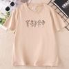 Wildflower T Shirt Floral Flower TShirt Nature Lover Short Sleeve Tees Wildflower Tshirt Casaul Round Neck Printed Clothing