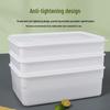 Zhishi Large Rectangular Extra-Thick Plastic Food Storage Containers