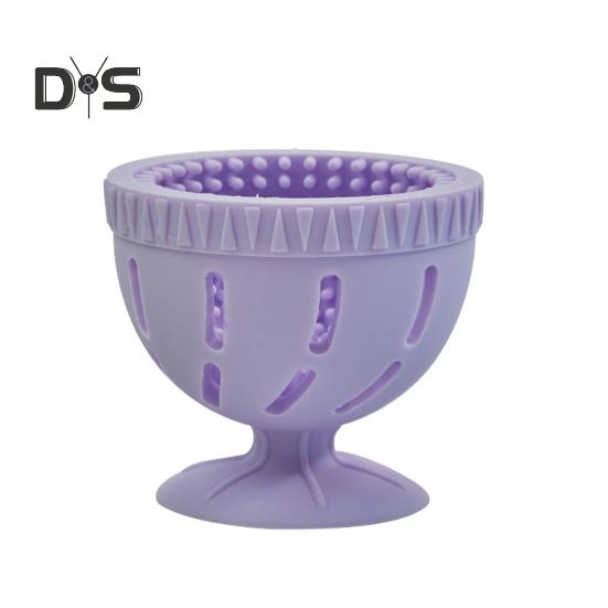 

Средство для мытья яиц для свежести Силиконовая щетка для мытья яиц Многоразовые чистящие инструменты Пищевая моечная машина для яиц фиолетовый