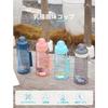 500ml Clear Plastic Water Bottle with Direct Drinking Function, Pacifier Compatible, Baby Bottle for Adults and Kids, Suitable for Boys and Girls, Uni
