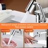 1/2Pcs Faucet Mechanical Arm with Gentle Face Wash Dual Water Jet Mode Rotable Bubbler Extension Rod Faucet Attachment
