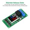 DC 12V Trigger Cycle Delay Timer Relay Switch 1-channel Direct Output Programmable Time Controller LED Display Adjustable Timer
