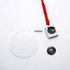 Personalized LED Sublimation Christmas Ornament Unfinished Round Acrylic Christmas Decoration Unique Holiday Gift