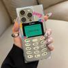 Clear Square Back Tube Case Protection For iPhone 13 16 ProMax 15 Plus 12 11 14 Pro Max Anti-Oxygen,English Phone Pattern Casing