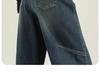 High-Waisted Wide-Leg Jeans for Women: 2025 Retro Loose Fit with Plus Velvet for Spring, Autumn, and Winter