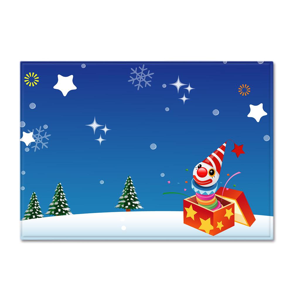 Christmas Living Room Floor Mat Bedroom Dining Room Carpet Carpet Doormat