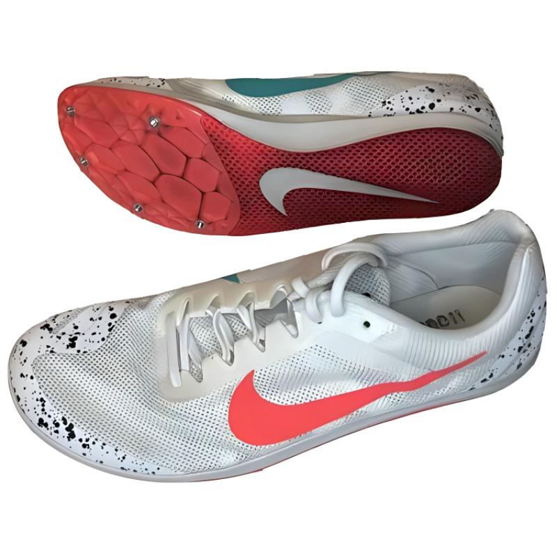 Nike Zoom Rival D 10 White Flash Crimson Sneakers casual 907566-100