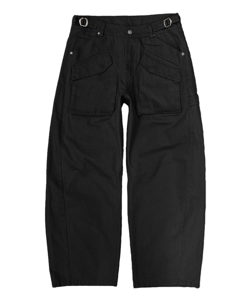 FLAVORISM Engineered Curved Pants (Tp0071)