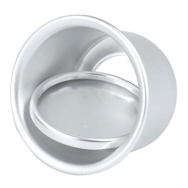 Elegante mini tortiera rotonda con fondo rimovibile, stampo per budino, strumenti di cottura fai da te