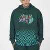 Li-Ning Badfive Sports Basketball Series Sichuan Print Loose Hoodie Pullover Unisex Hoodie Dark-Green AWDRH63-3