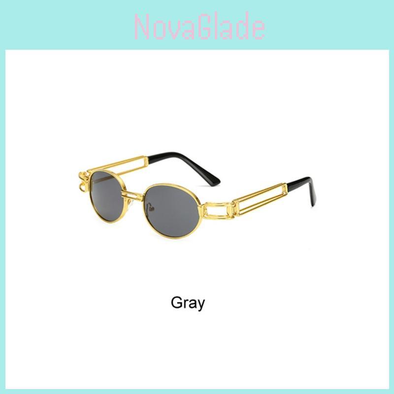 Steampunk Sunglasses Wholesale Metal Frame Uv400 Fashion Eyewear For Men And Women