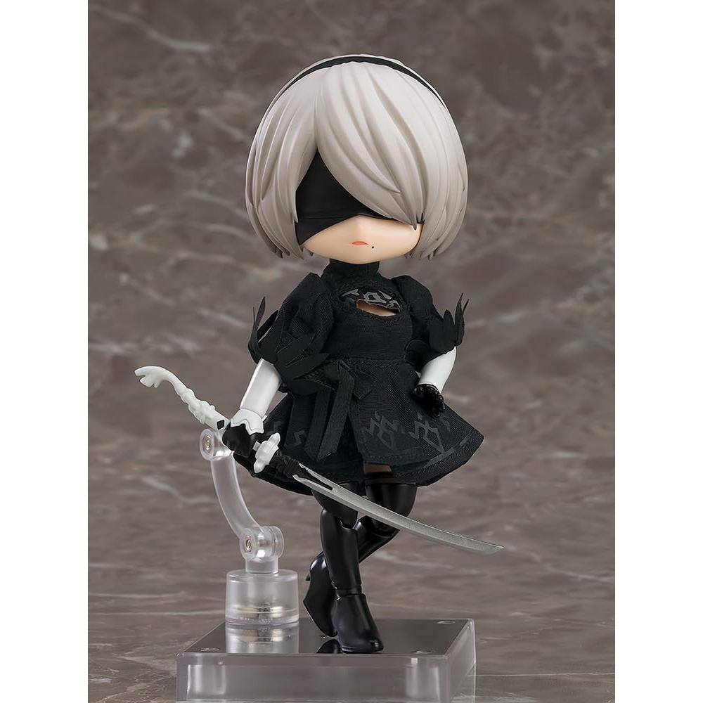 Nendoroid Doll NieR Automata 2B YoRHa No.2 Type B Non-Scale Posable Figure - Cloth & Magnet & Plastic Finished
