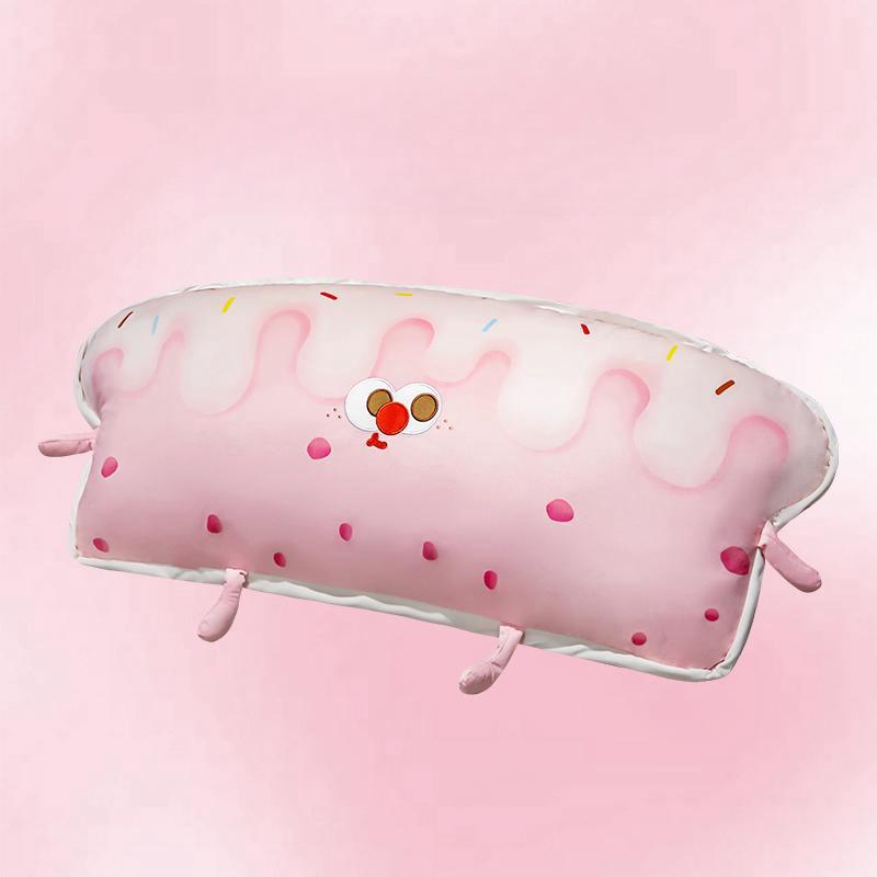 

80 см супер милая мягкая кремовая подушка для тоста плюшевая игрушка подушка для сна кукла стул диван подушка кукла праздничные подарки на день рождения 80cm розовый