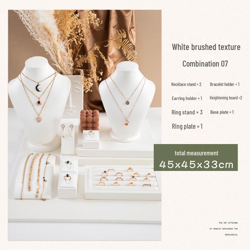 Spring Melt Jewelry Display: Bracelet, Earring, Necklace, and Ring Stand