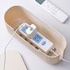 Quality Desktop Cable Storage Box with Lid Dustproof Power Strip Storage Box Multi-Functional Cable Organizer Household