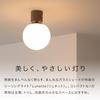 BELLED Ceiling Lunette E26 LED Bulb Stylish Lighting Fixture for Black Light, 1-Light, Series, Compact, Compatible, Entrance, Bedroom, Toilet,