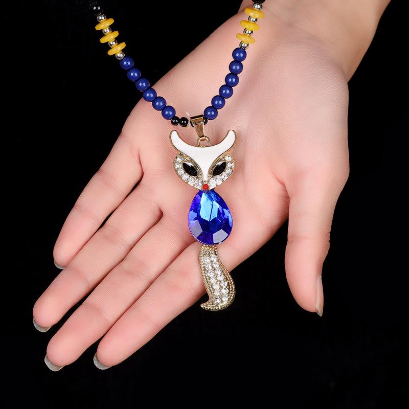 

Японський та корейський кулон-золота рибка: Креативна жіноча етнічна стиль alloy ланцюжок для светра прикраса