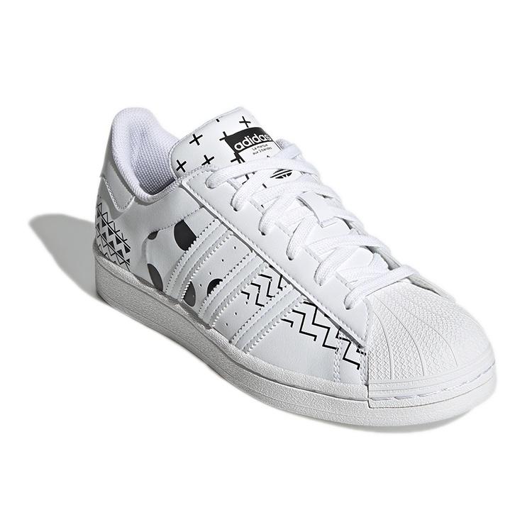 (WMNS) Adidas Originals Superstar Sneakers Black/White Women's GW3309