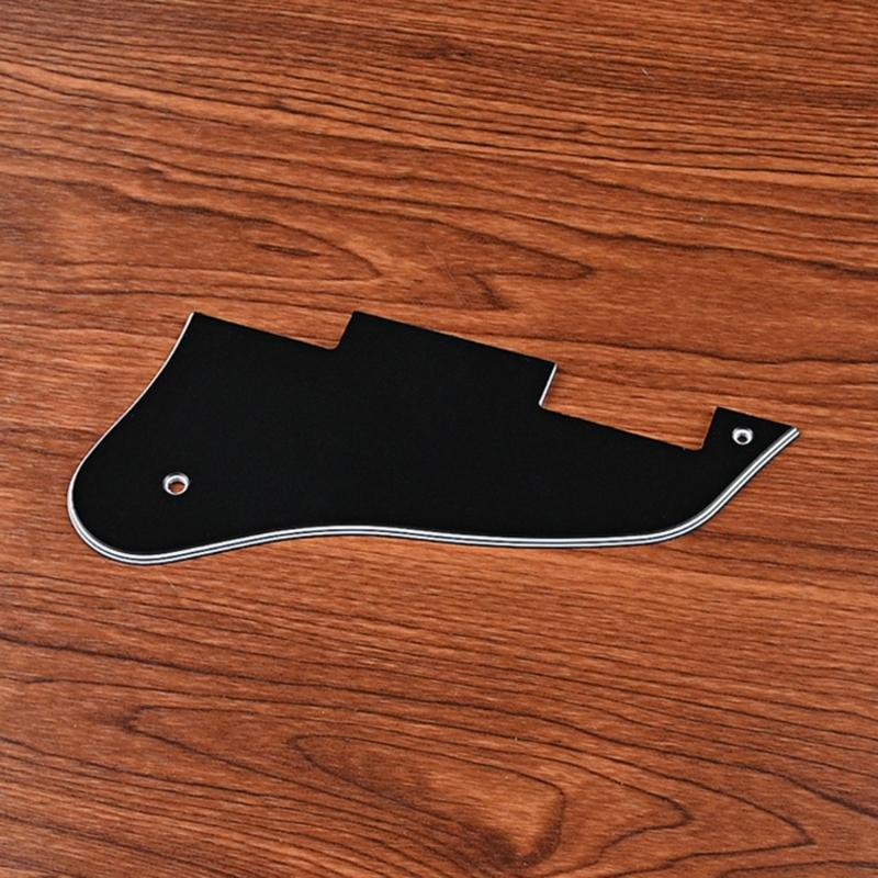 Elektrická kytara Pickguard Vysoce kvalitní černý PVC kryt Poškrábaná deska Pro ES-335 Elektrickou kytaru Kytarové díly