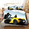 Sports Car Race Car Bedding Sets Quilt Bed Cover Comforter Duvet Cover Pillow Case 2-3 Pieces Sets Kids Adult Bedroom Decor