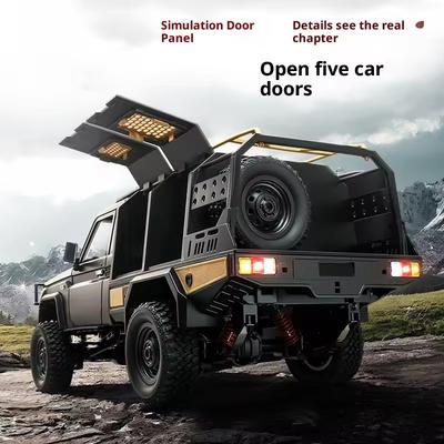 LC79 Tam Ölçekli RC Araba MN-82S 82 Land Cruiser Arazi Aracı Elektrikli Paletli Uzaktan Kumandalı Araba