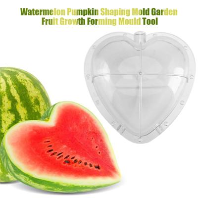 Watermelon Shaping Mold Square Creative Plastic Heart Shape Transparent Shaping Mold for Fruit