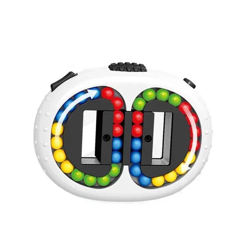 Rotating Beans Cube Fingertip Fidgeted Toys  Playsetss Kids Adults Stress Relief Spin Bead Puzzles Children Education Intelligence